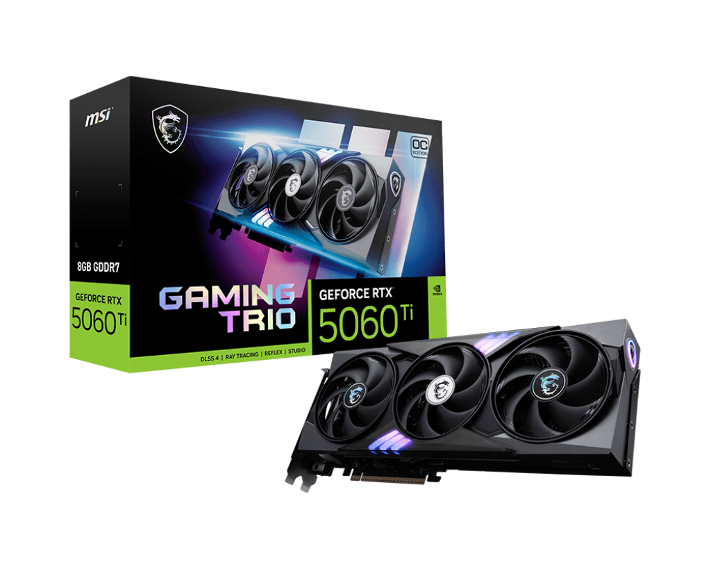 MSI GeForce RTX 5060 Ti 8G GAMING TRIO OC
